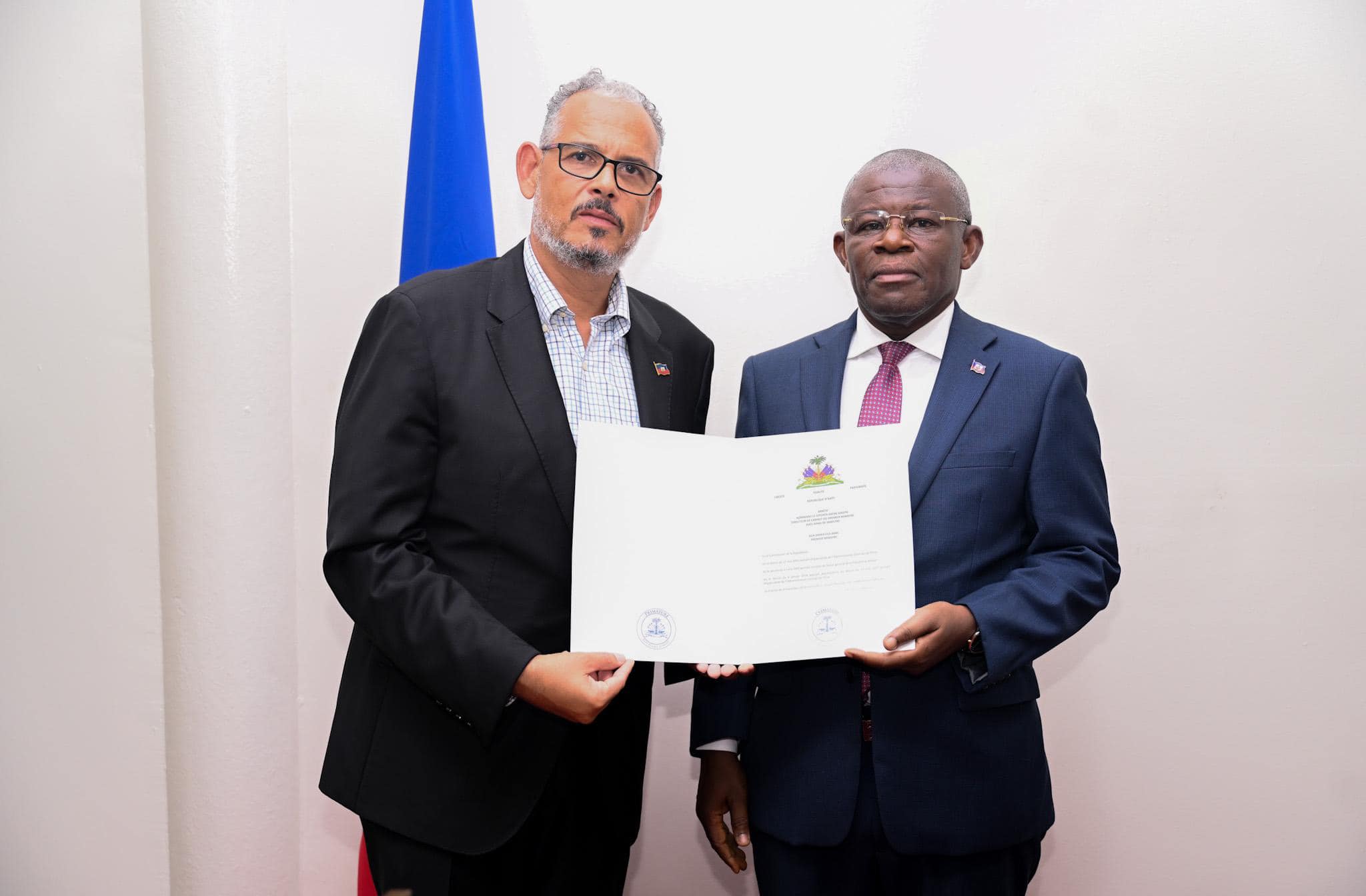 Me Axène Joseph nommé directeur de cabinet du Premier ministre Alix Didier Fils-Aimé